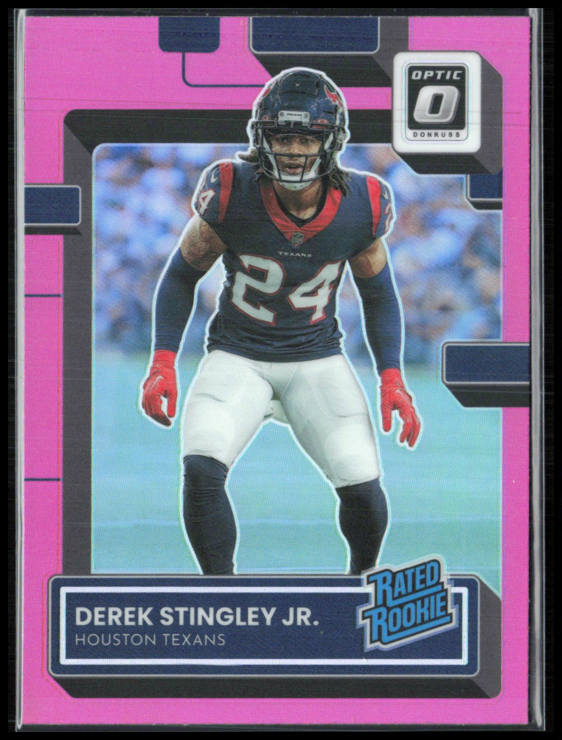 Derek Stingley Jr. RC Pink Holo