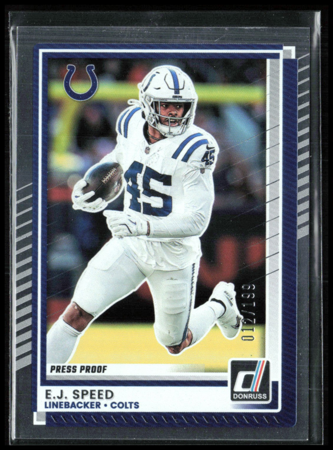 E.J. Speed Press Proof /199