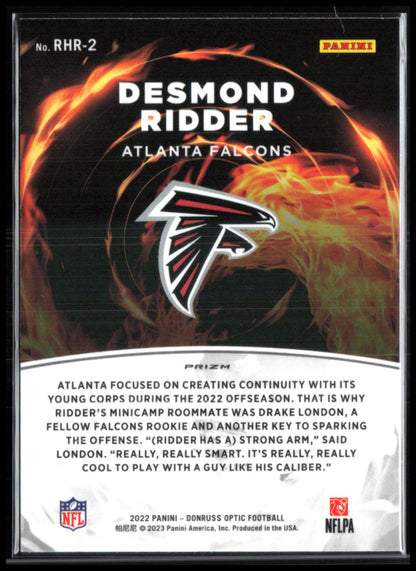 Desmond Ridder RC Holo