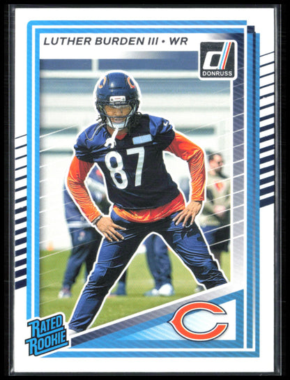 Luther Burden III RC Rated Rookie