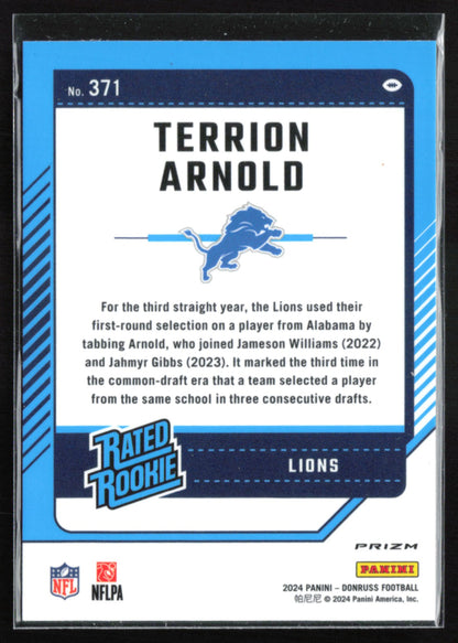 Terrion Arnold RC Optic Preview