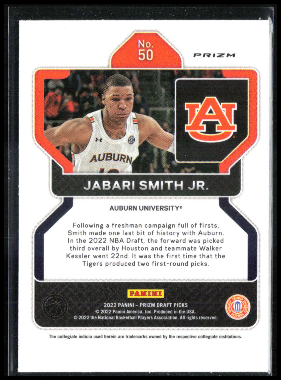 Jabari Smith Jr. RC Purple Wave