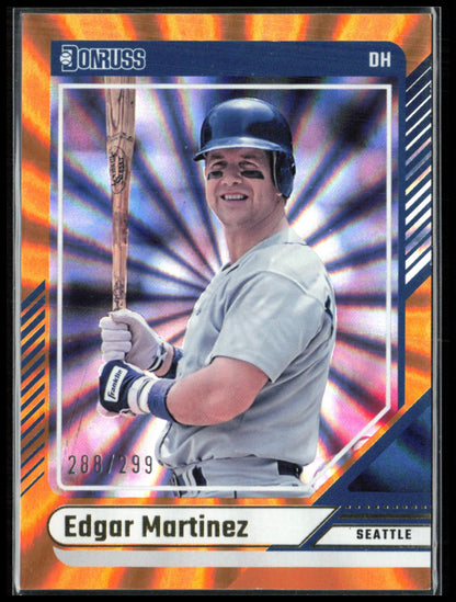 Edgar Martinez Orange Laser /299