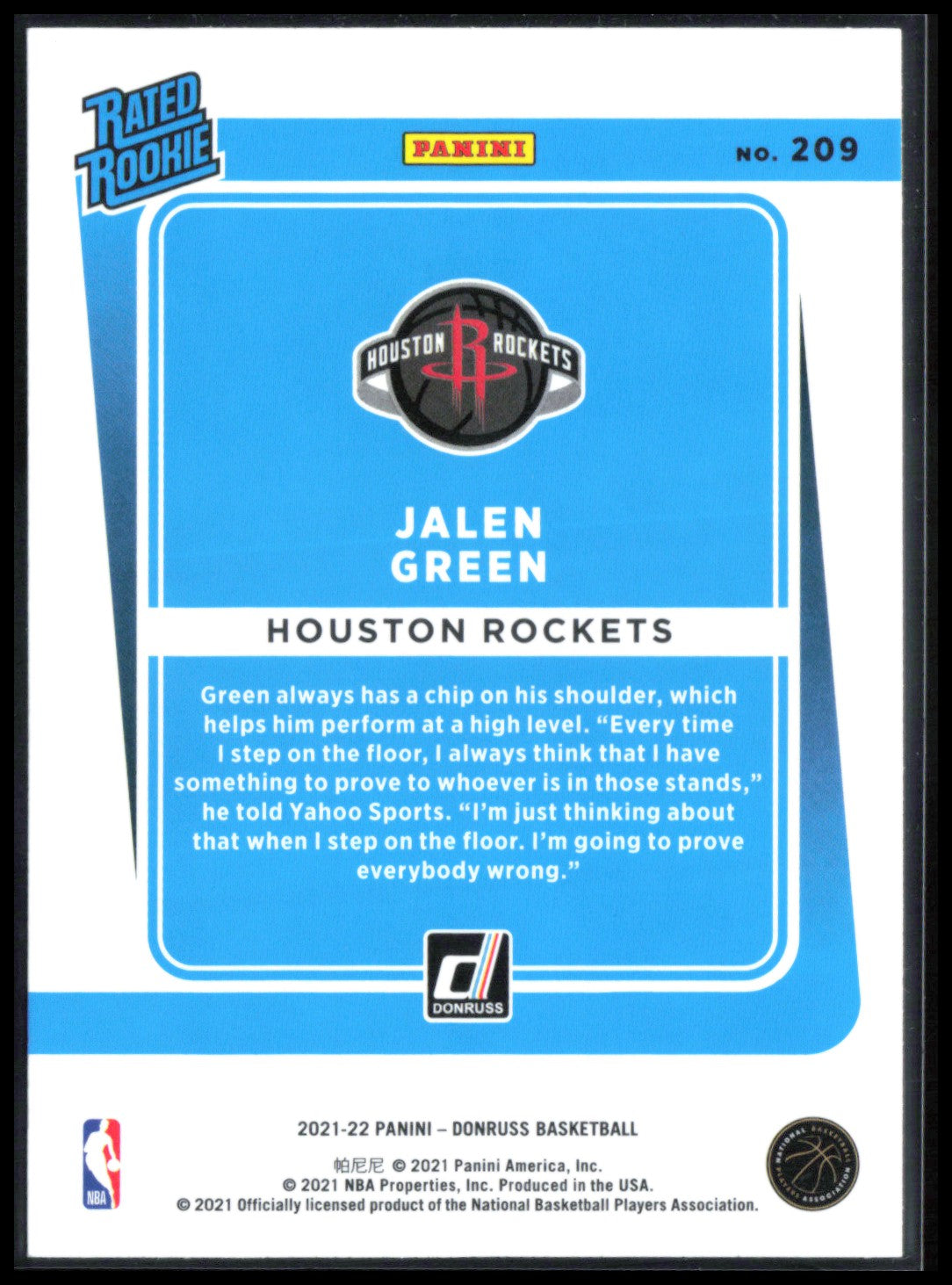 Jalen Green RC