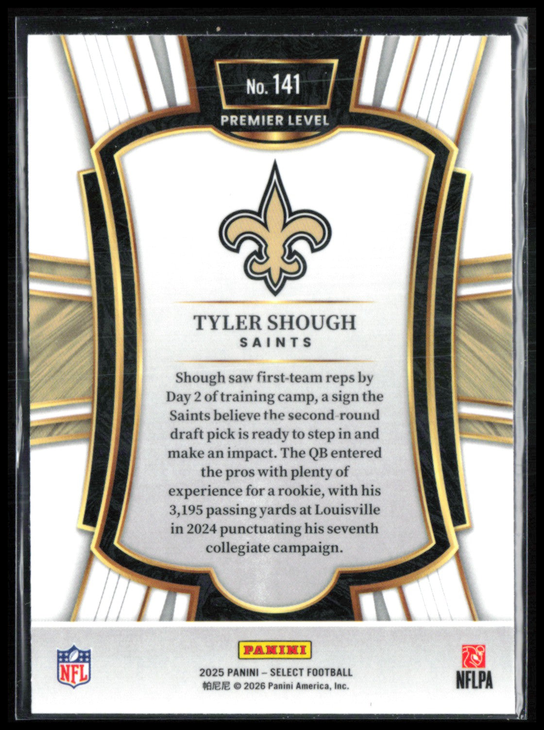 Tyler Shough RC Premier Level