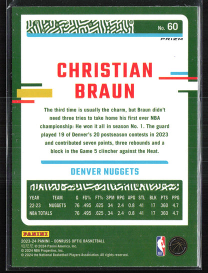 Christian Braun Blue Velocity