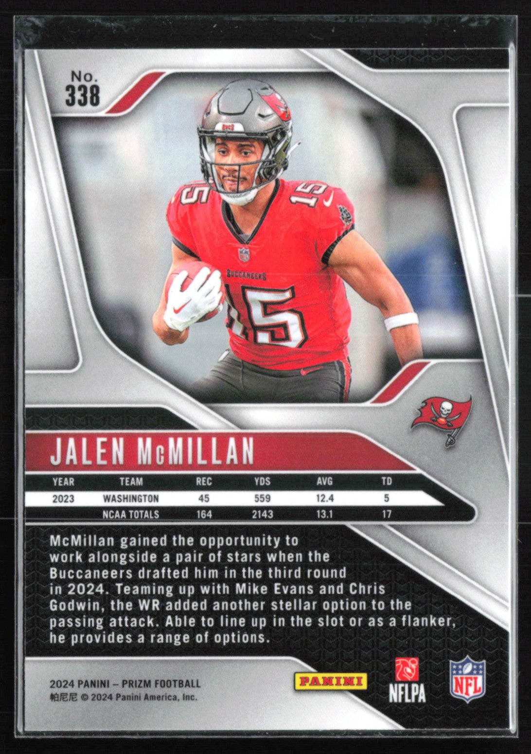 Jalen McMillan RC