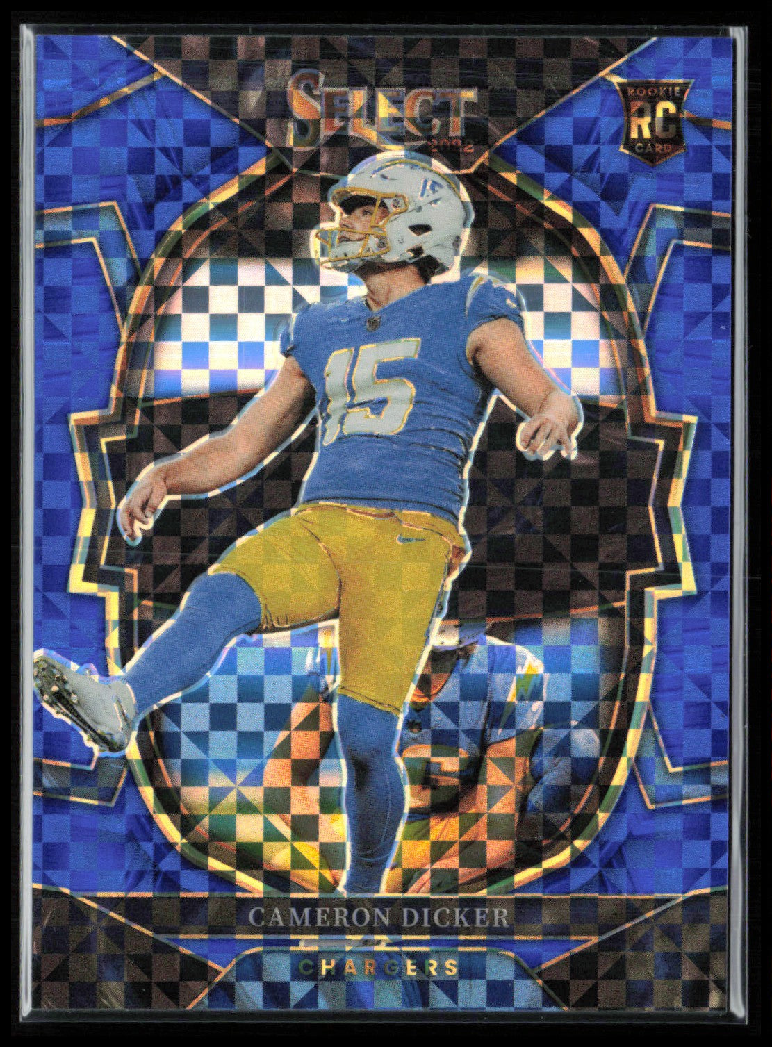 Cameron Dicker RC Blue Checker /199