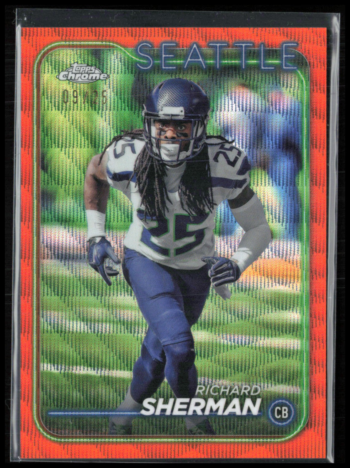Richard Sherman Orange Wave /25