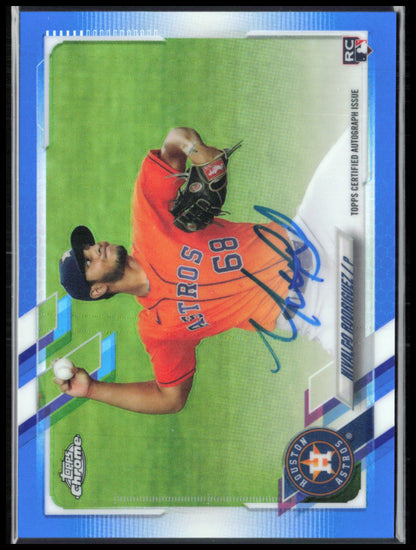 Nivaldo Rodriguez RC Auto Blue Refractor /150
