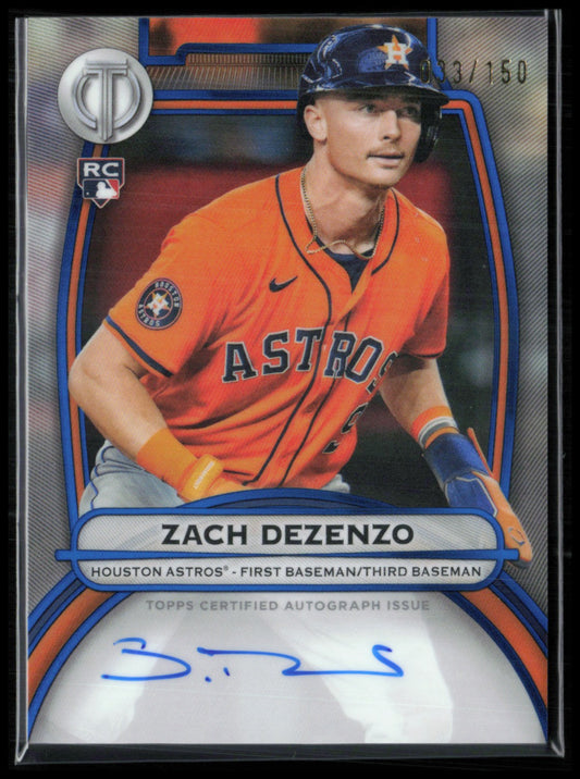 Zach Dezenzo RC Auto /150 2025 Topps Tribute