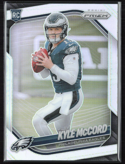 Kyle McCord RC Silver Prizm