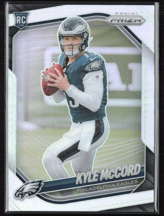 Kyle McCord RC Silver Prizm