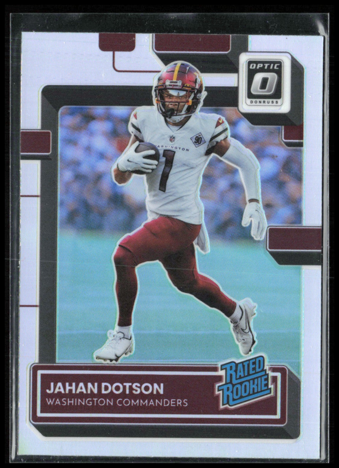 Jahan Dotson RC Holo Rated Rookie