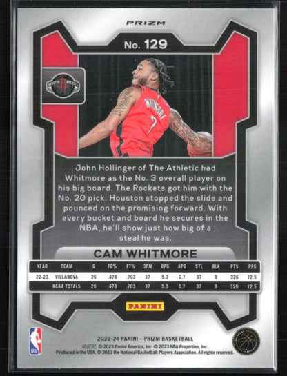 Cam Whitmore RC Green