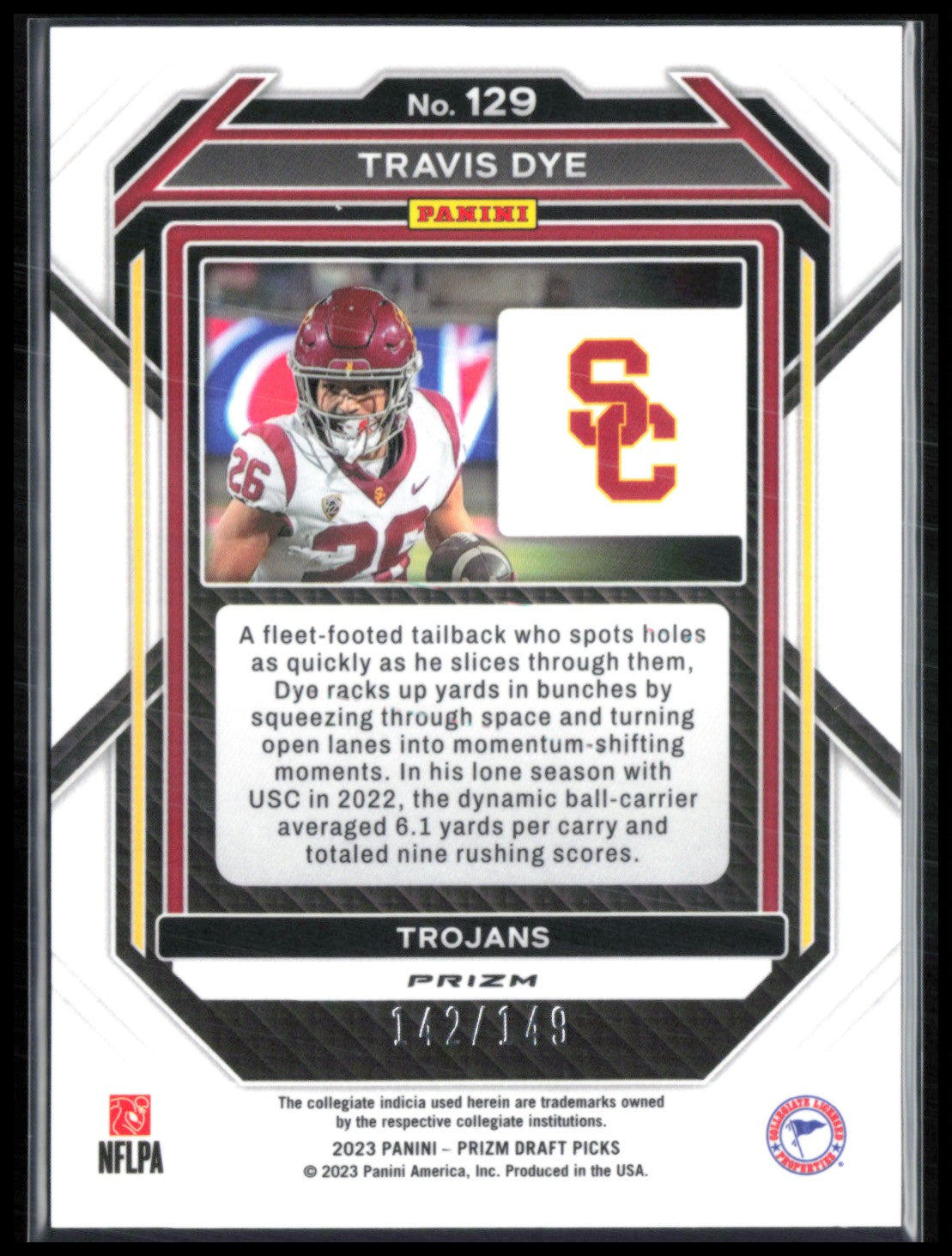 Travis Dye RC Purple Ice /149