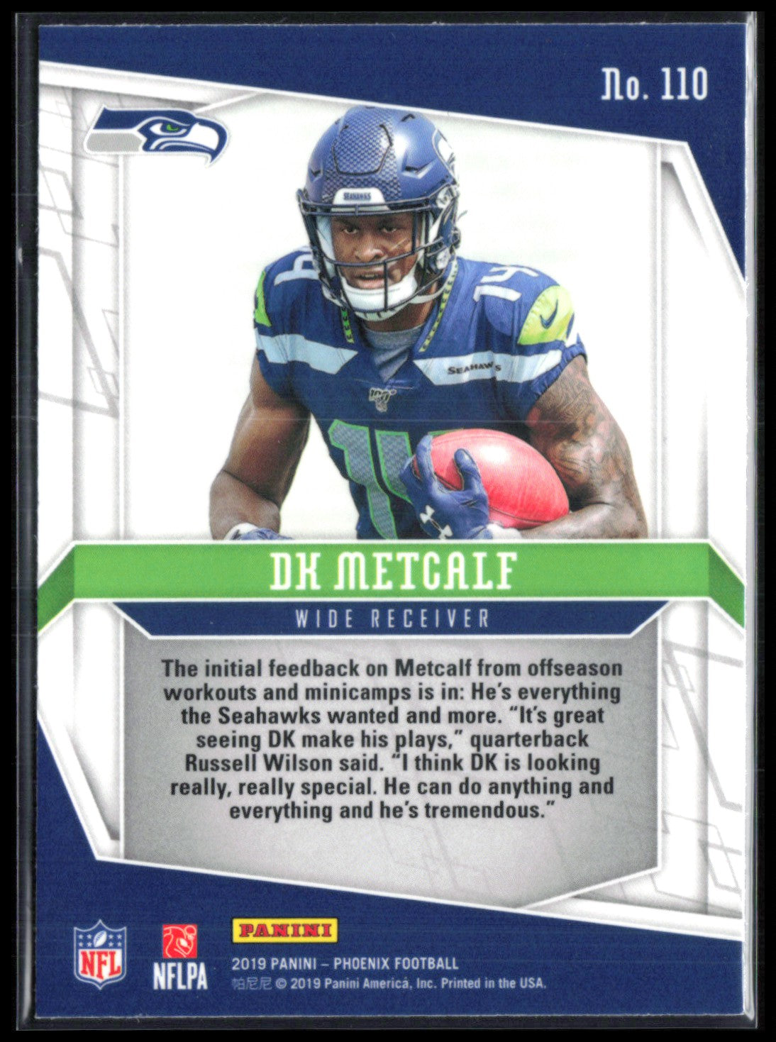 DK Metcalf RC 2019 Phoenix