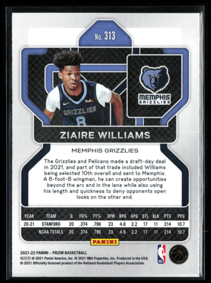 Ziaire Williams RC