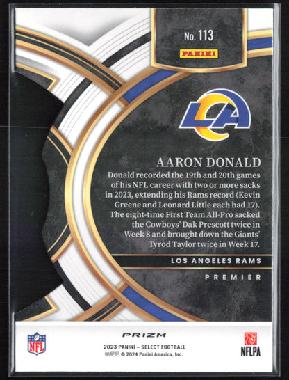 Aaron Donald RWB Die-Cut