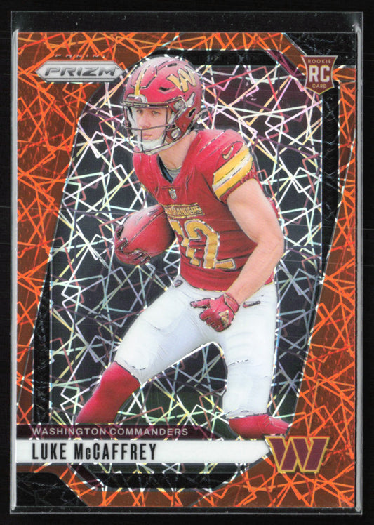 Luke McCaffrey RC Orange Laser