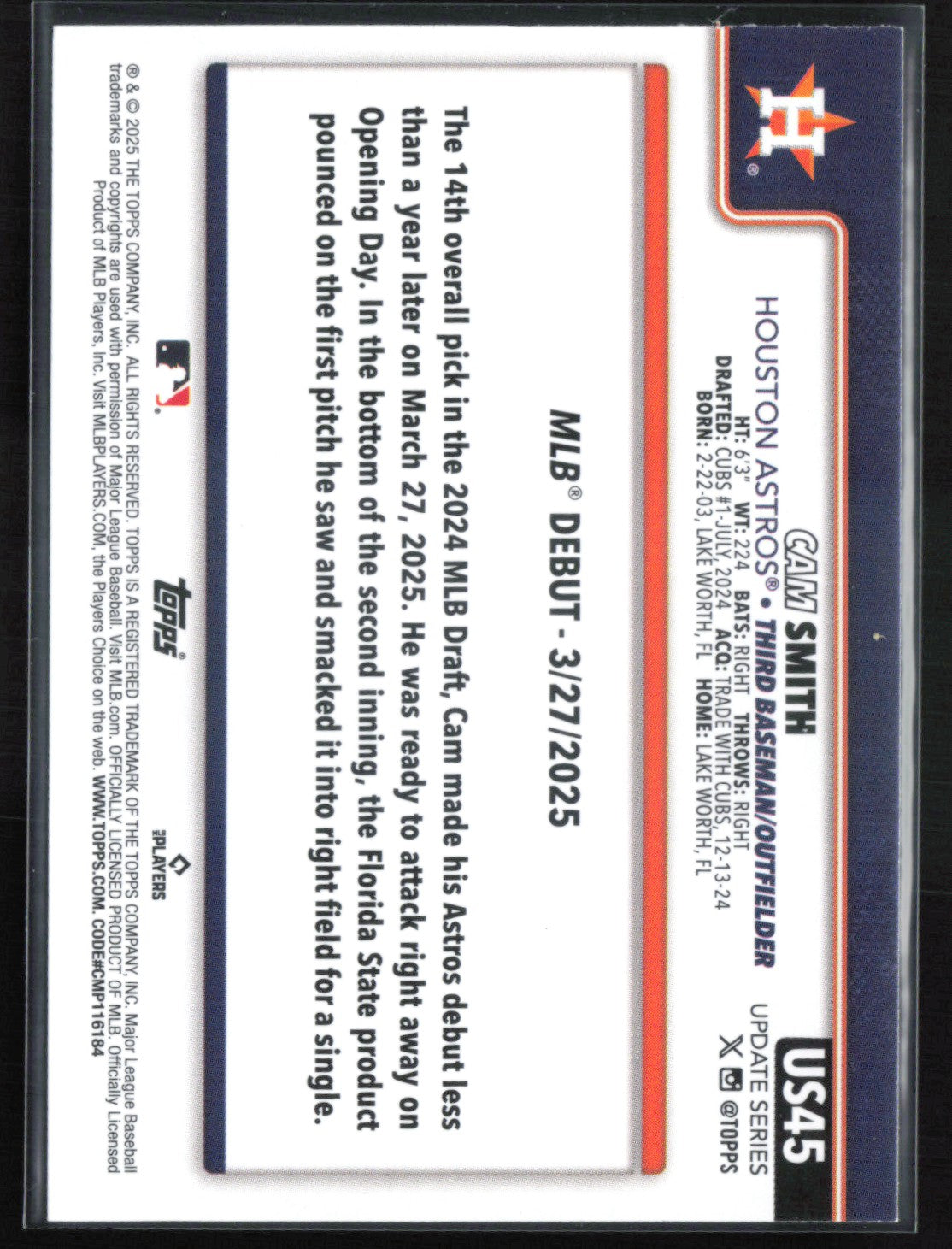 Cam Smith RC