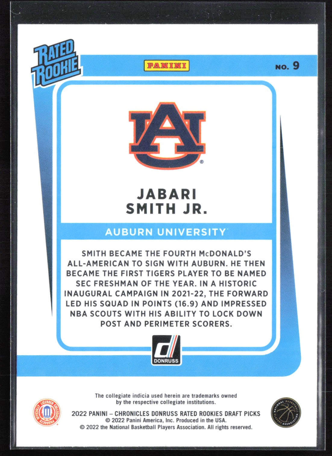Jabari Smith Jr. RC