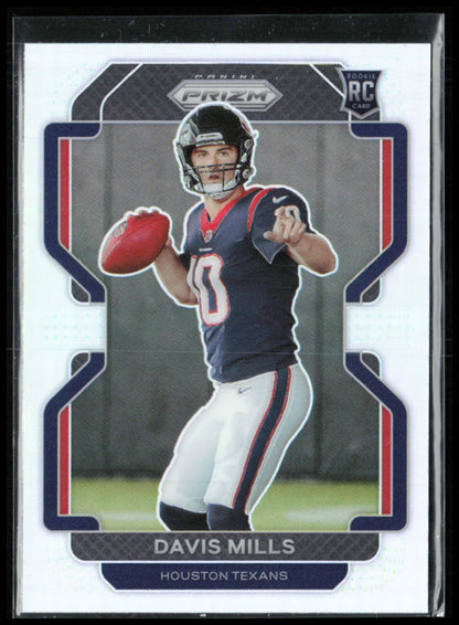 Davis Mills RC Silver Prizm