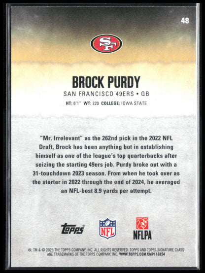 Brock Purdy
