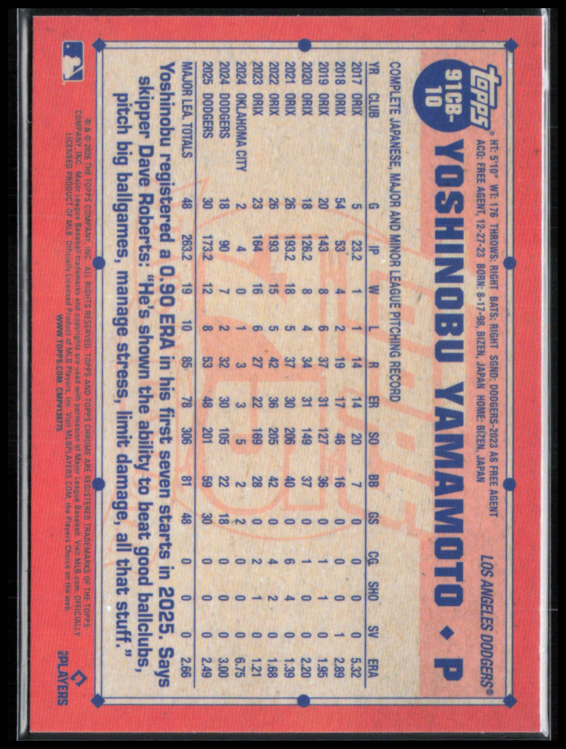Yoshinobu Yamamoto Refractor