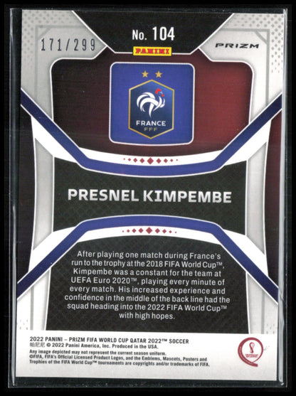 Presnel Kimpembe RC Blue /299