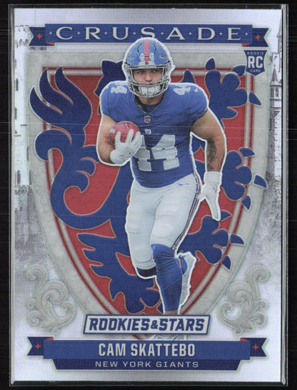 Cam Skattebo RC Crusade Holo 2024 Rookies & Stars