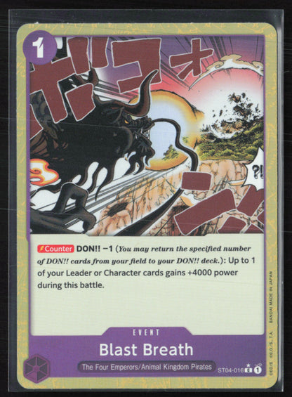 Blast Breath (One Piece)
