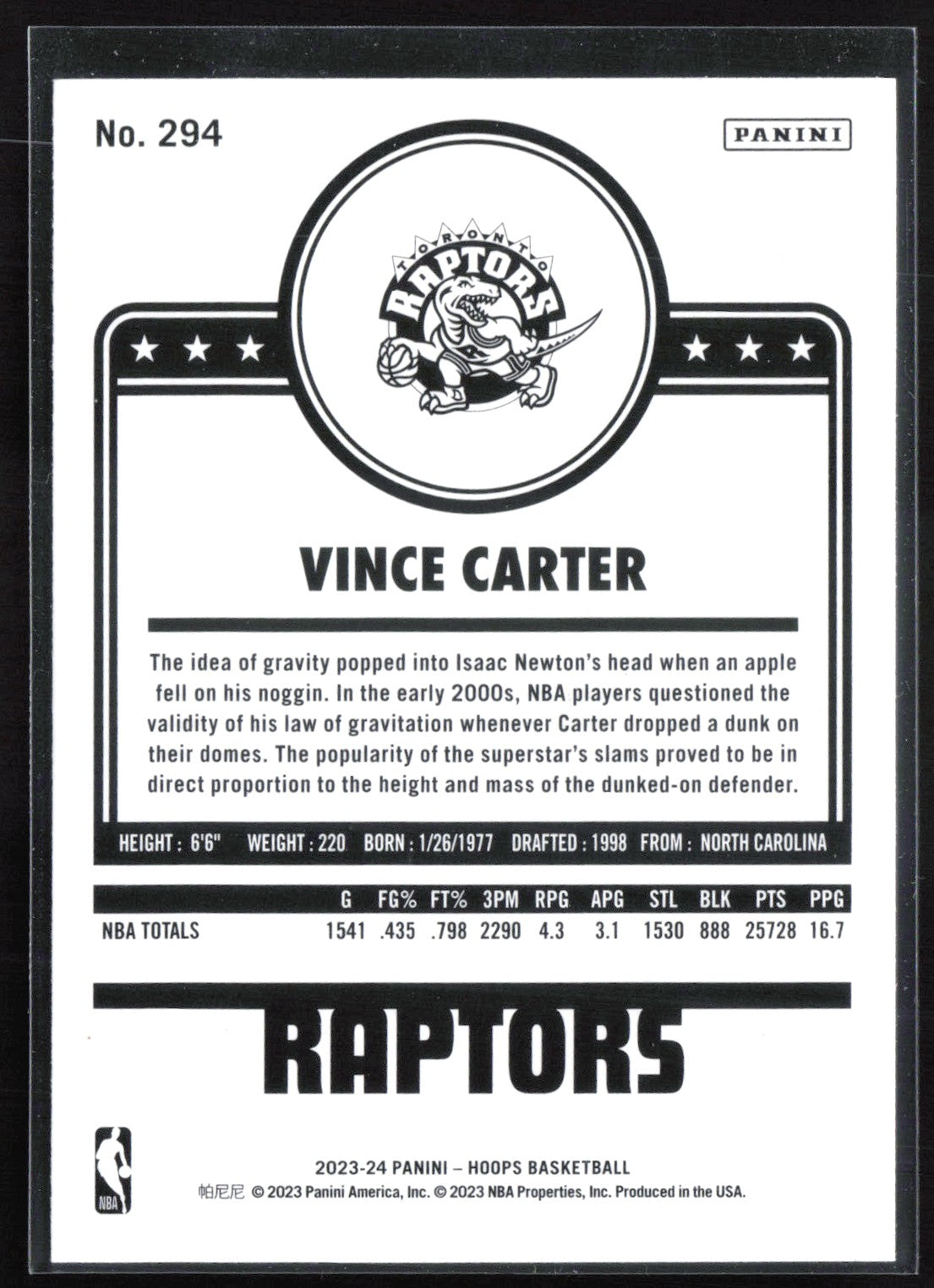 Vince Carter