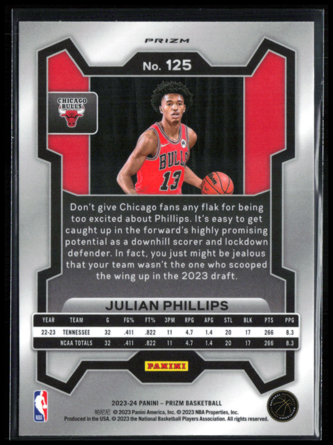 八村塁 optic RC auto silver holo