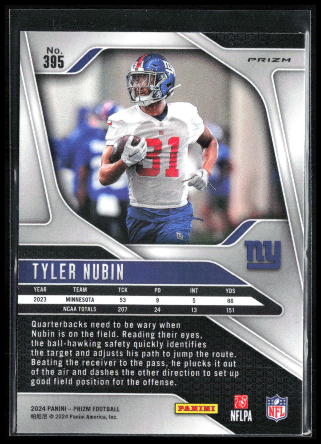 Tyler Nubin RC Green Wave