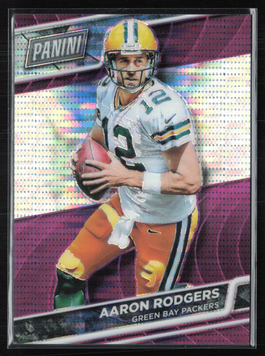 Aaron Rodgers Purple Pulsar /50 2016 National VIP