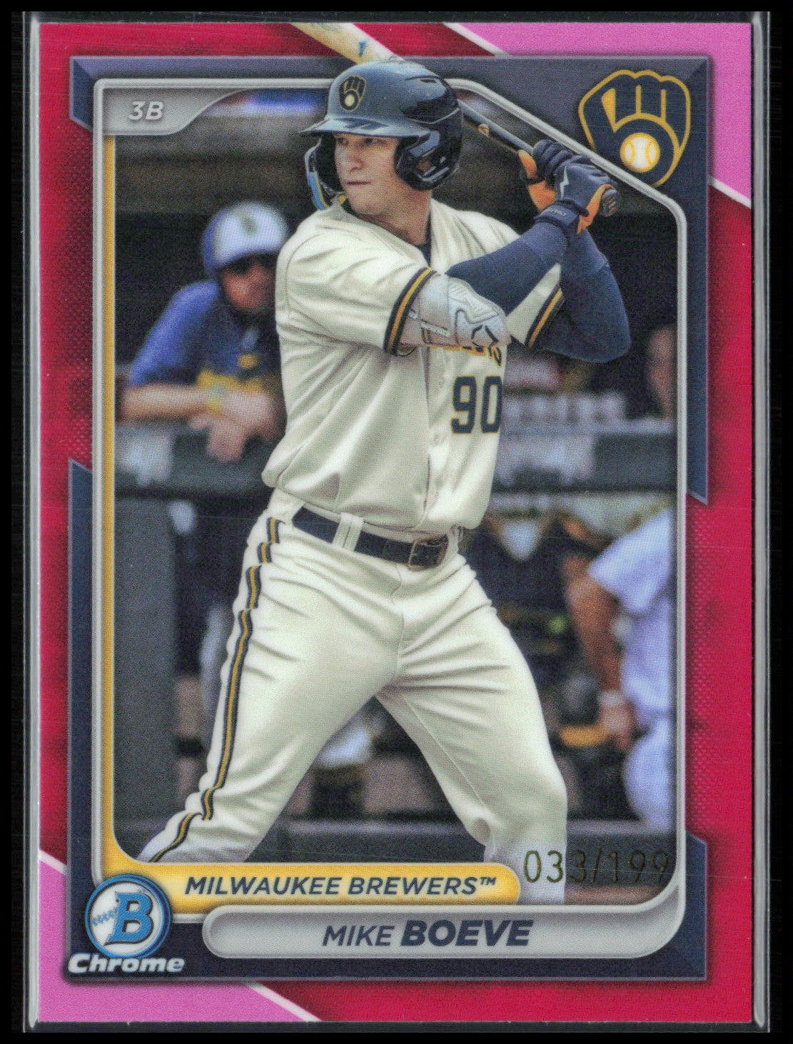 Mike Moeve /199 Fuchsia Red
