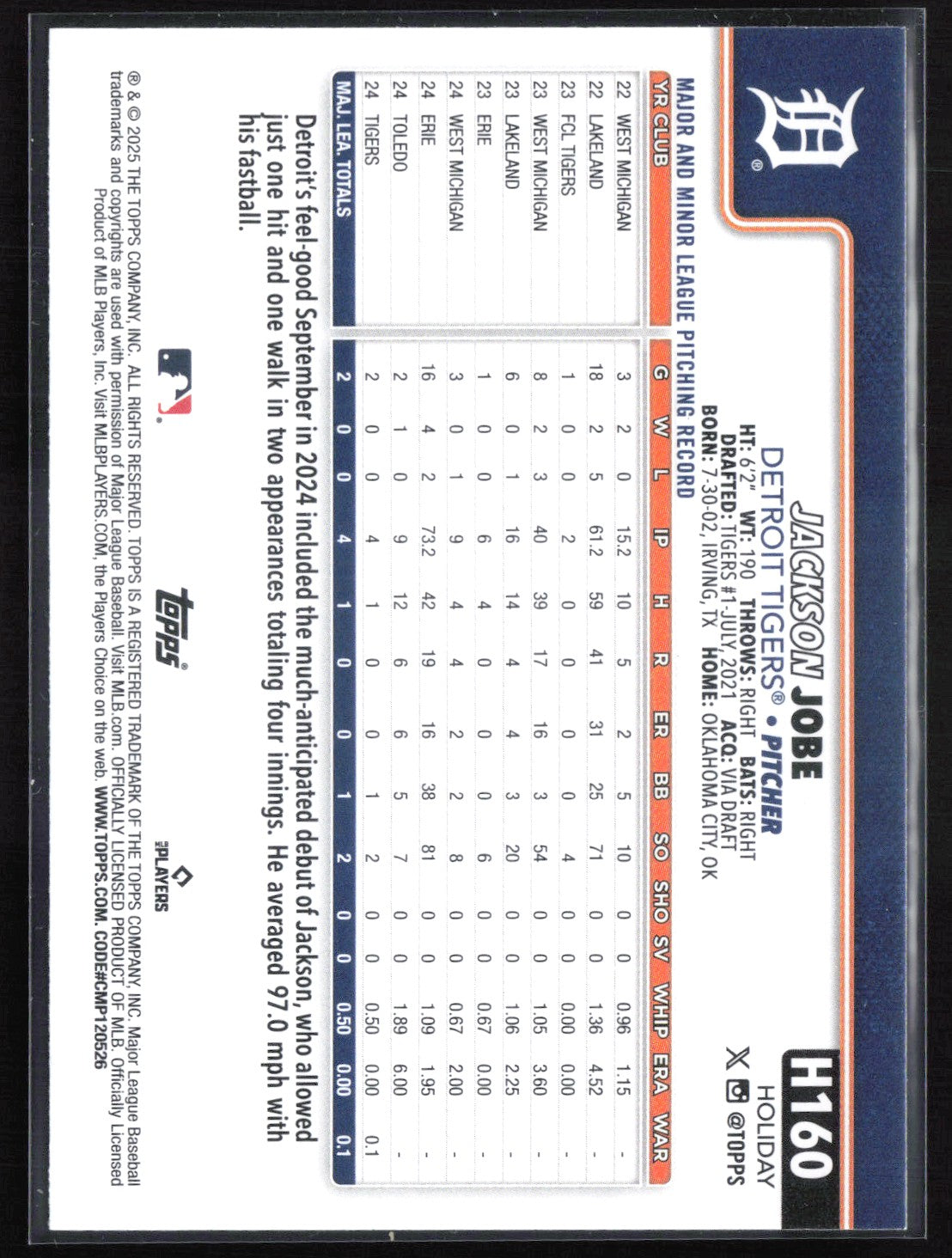 Jackson Jobe RC Holiday