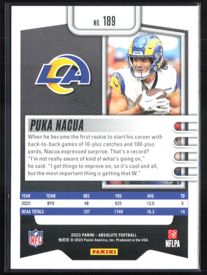 Puka Nacua RC