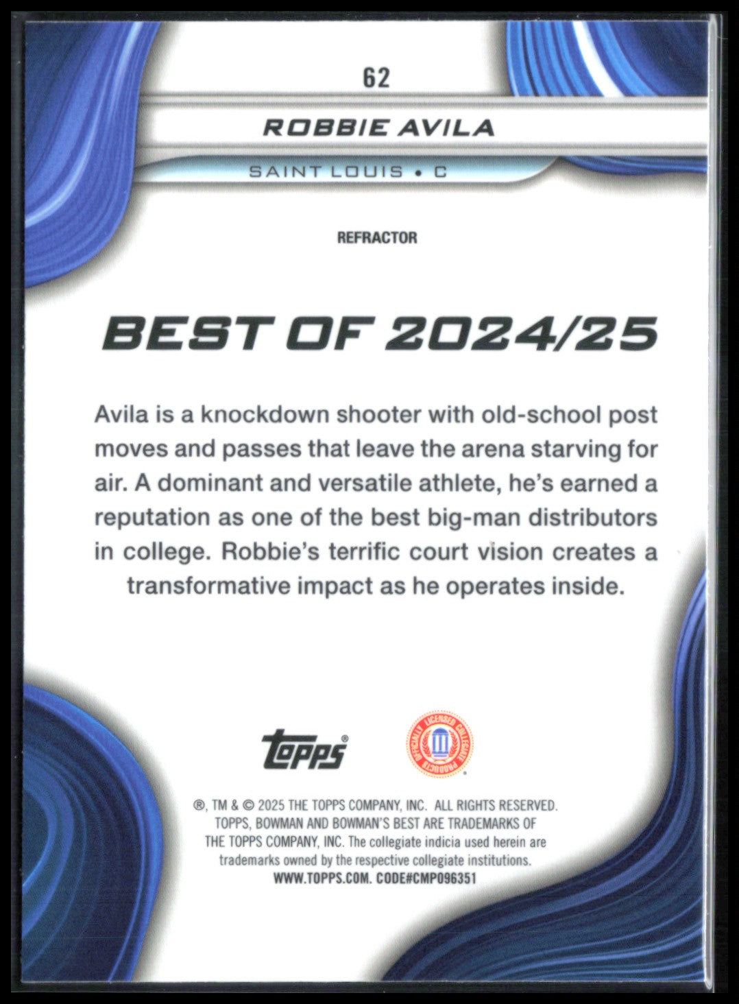 Robbie Avila Refractor