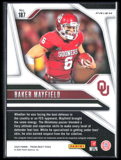 Baker Mayfield Yellow Ice