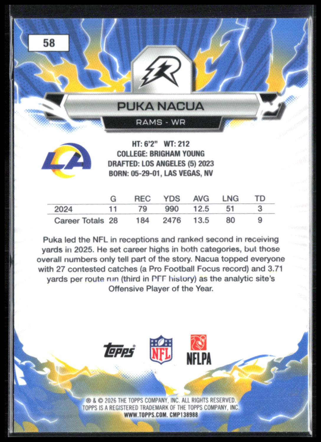 Puka Nacua Prism Refractor