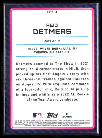 Reid Detmers RC