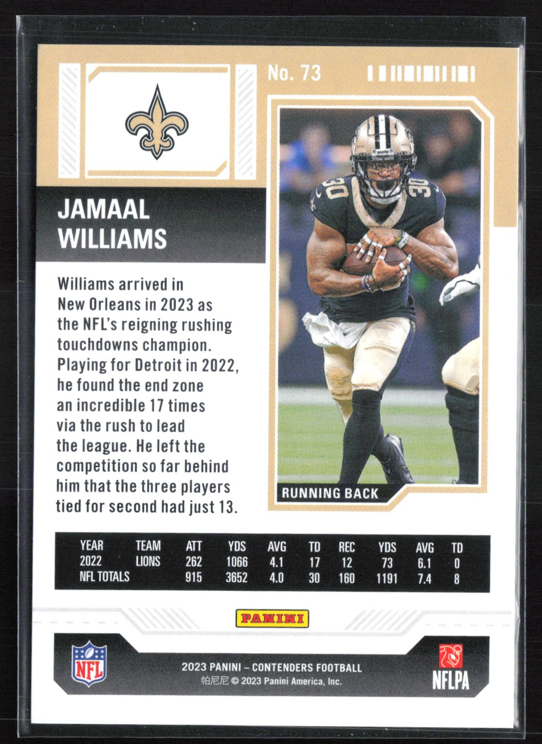 Jamaal Williams Green Laser