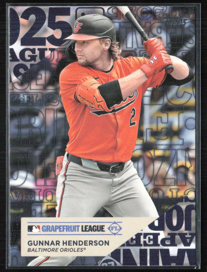 Gunnar Henderson Grapefruit League