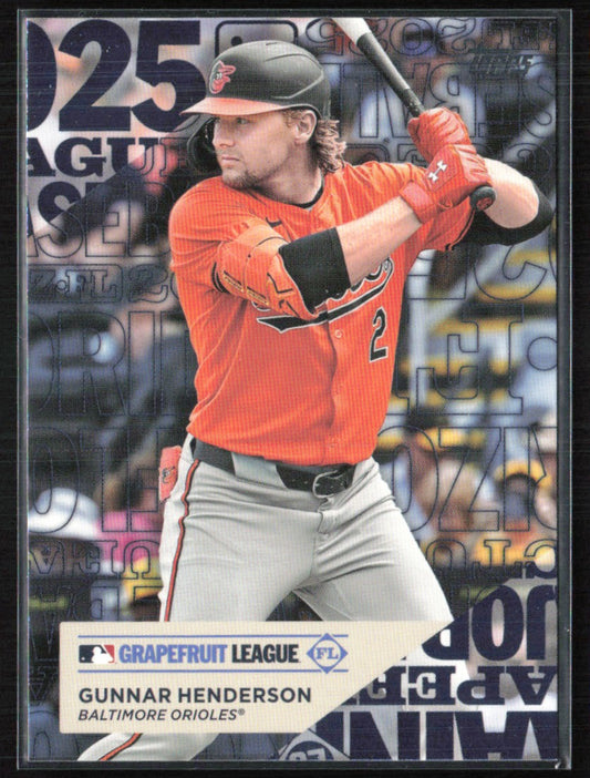 Gunnar Henderson Grapefruit League