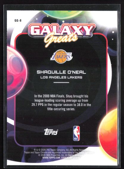 Shaquille O'Neal Galaxy Greats