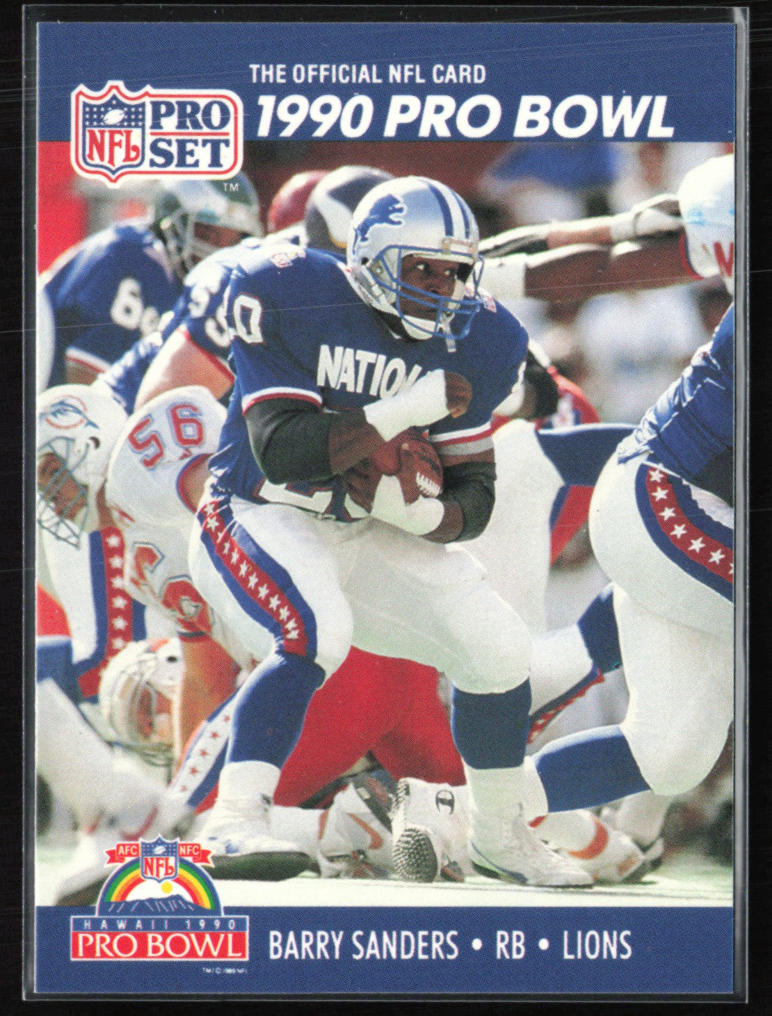 Barry Sanders 1990 Pro Bowl