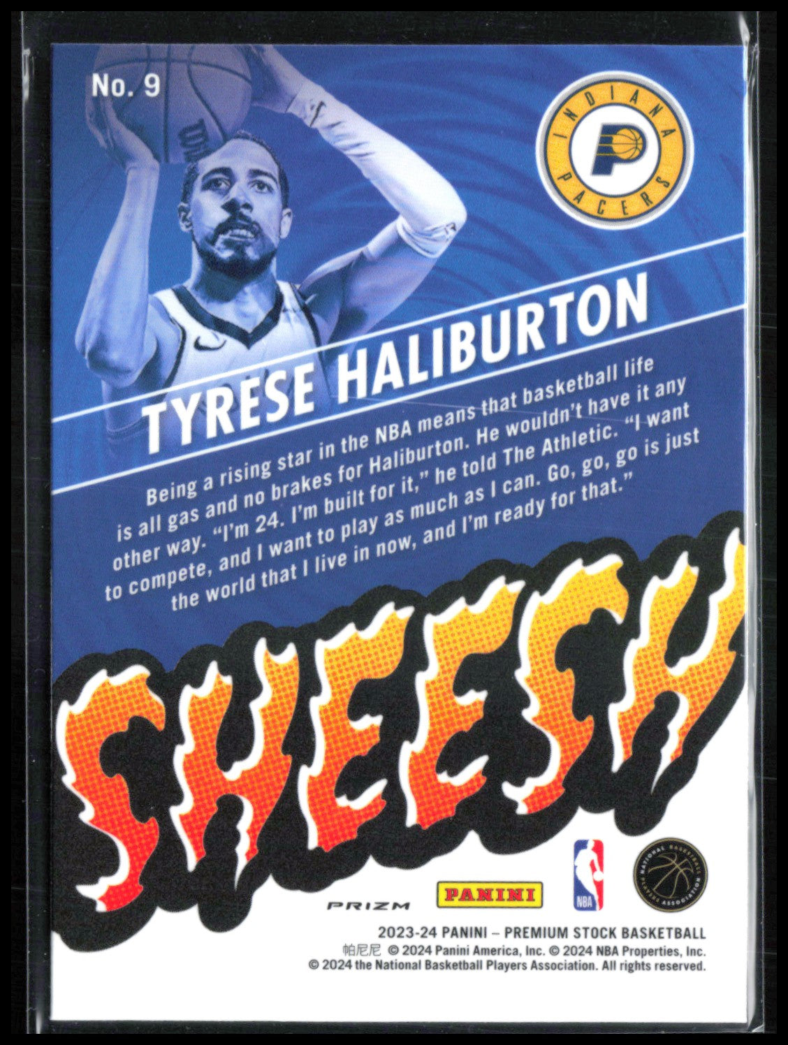 Tyrese Haliburton Sheesh Holo
