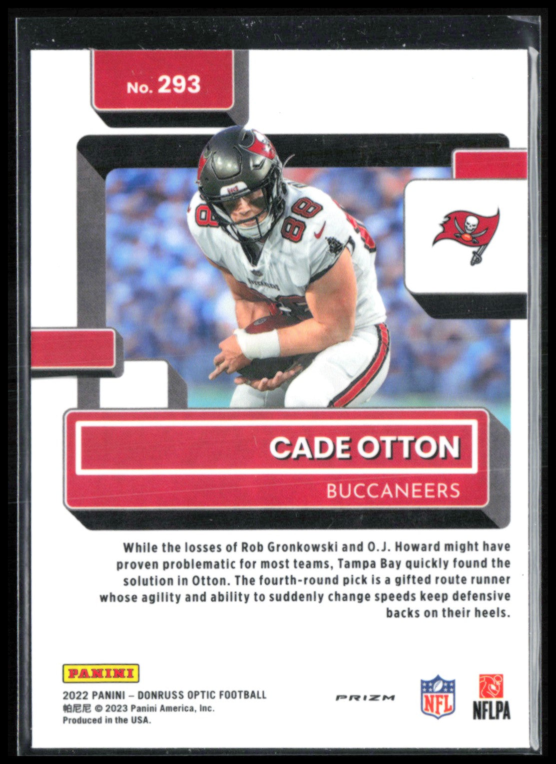 Cade Otton RC Red Hyper